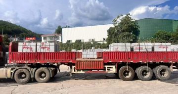 乐山 芝麻灰花岗岩地铺石出货日常