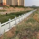 乐山 白麻河道栏杆效果展示图