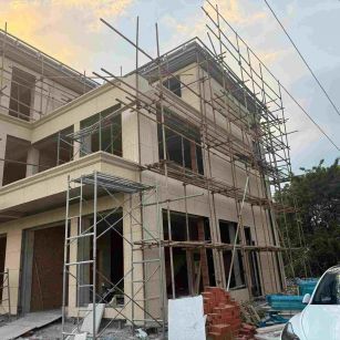 乐山 黄金麻荔枝面花岗岩外墙干挂