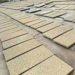 乐山 黄金麻荔枝地铺石面排板