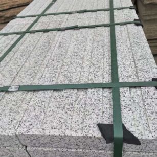 乐山 白麻花岗岩直行盲道石，盲条，地铺石