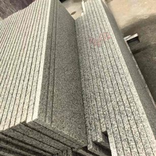 乐山 白麻荔枝面花岗岩楼梯踏步