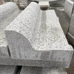 乐山 白麻花岗岩S型路沿石，路侧石，马路牙子等