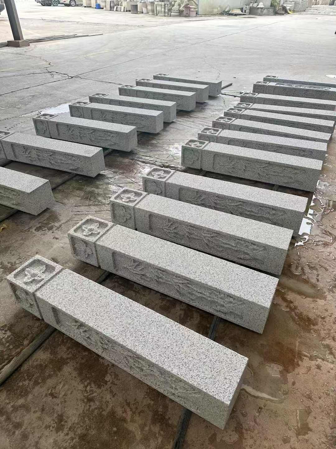 乐山 白麻方柱雕花防水