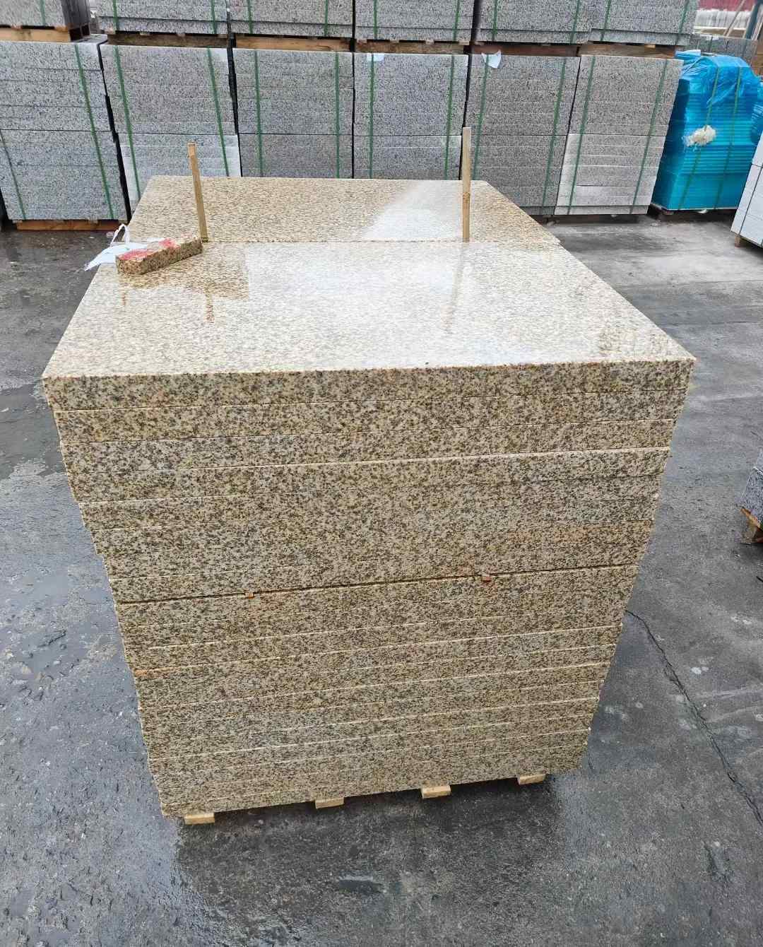 乐山 湖北黄金麻花岗岩石材荔枝面外墙石材