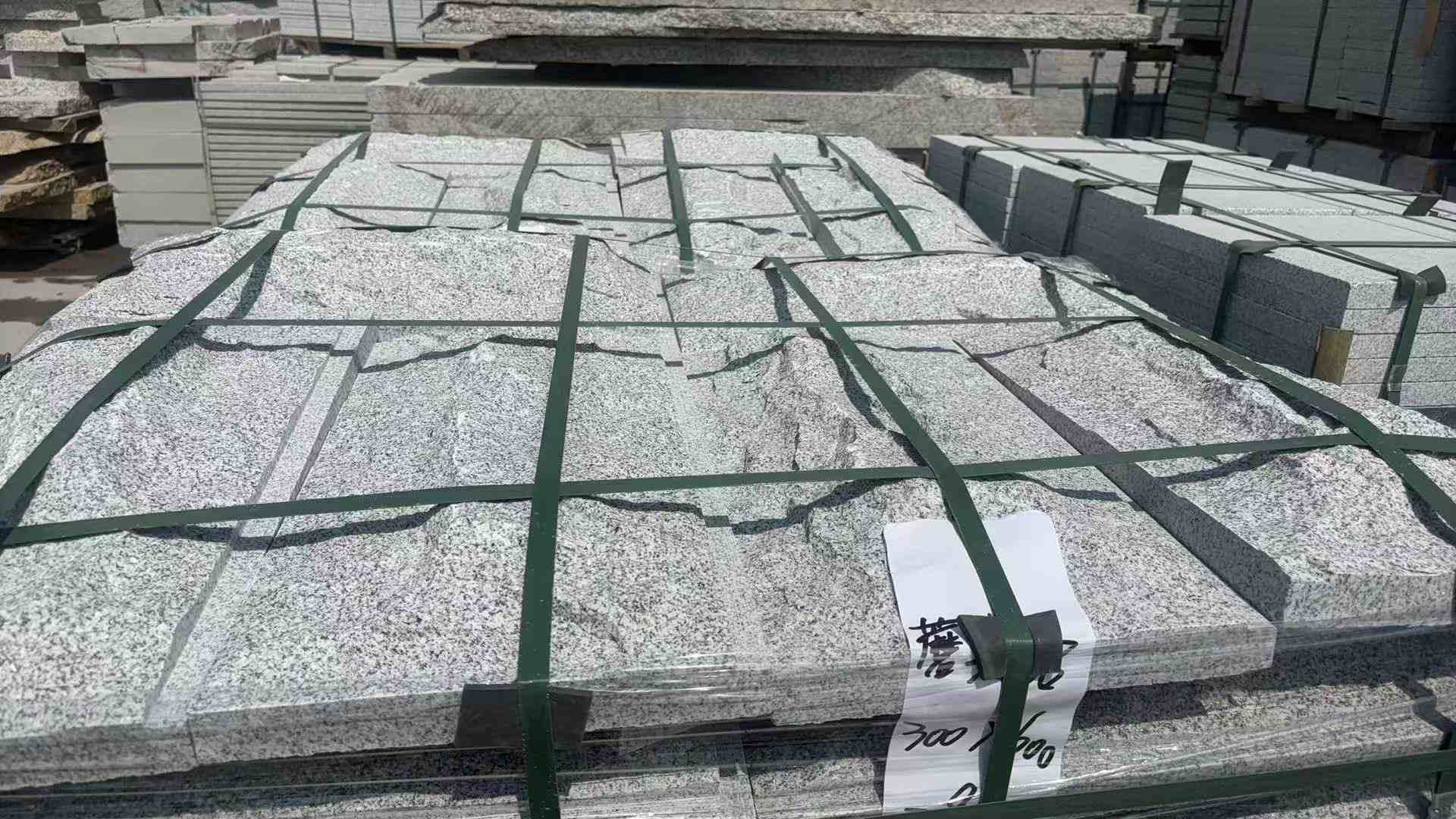 乐山 芝麻白蘑菇石成品